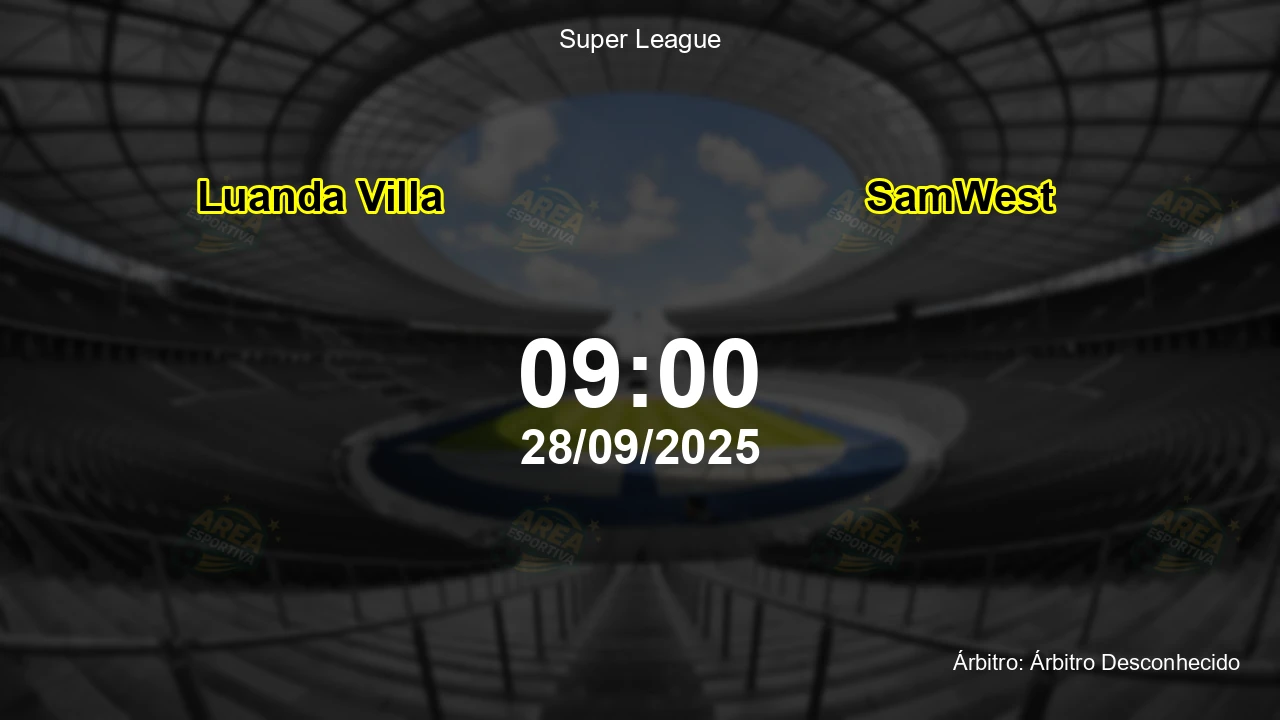Palpite e análise do jogo Luanda Villa vs SamWest pela Super League