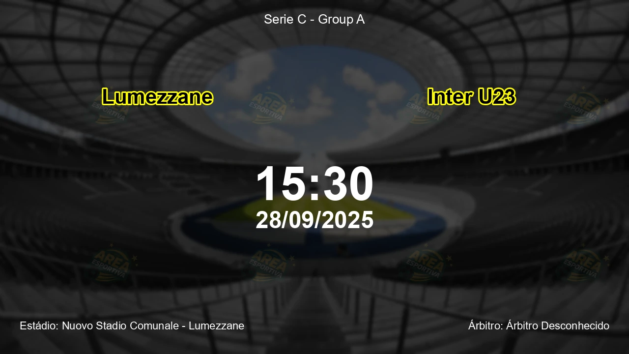 Palpite e análise do jogo Lumezzane vs Inter U23 pela Serie C - Group A