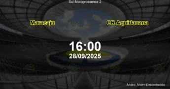 Palpite e análise do jogo Maracaju vs CR Aquidauana pela Sul-Matogrossense 2