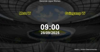 Palpite e análise do jogo Metz W vs Guingamp W pela Seconde Ligue Women