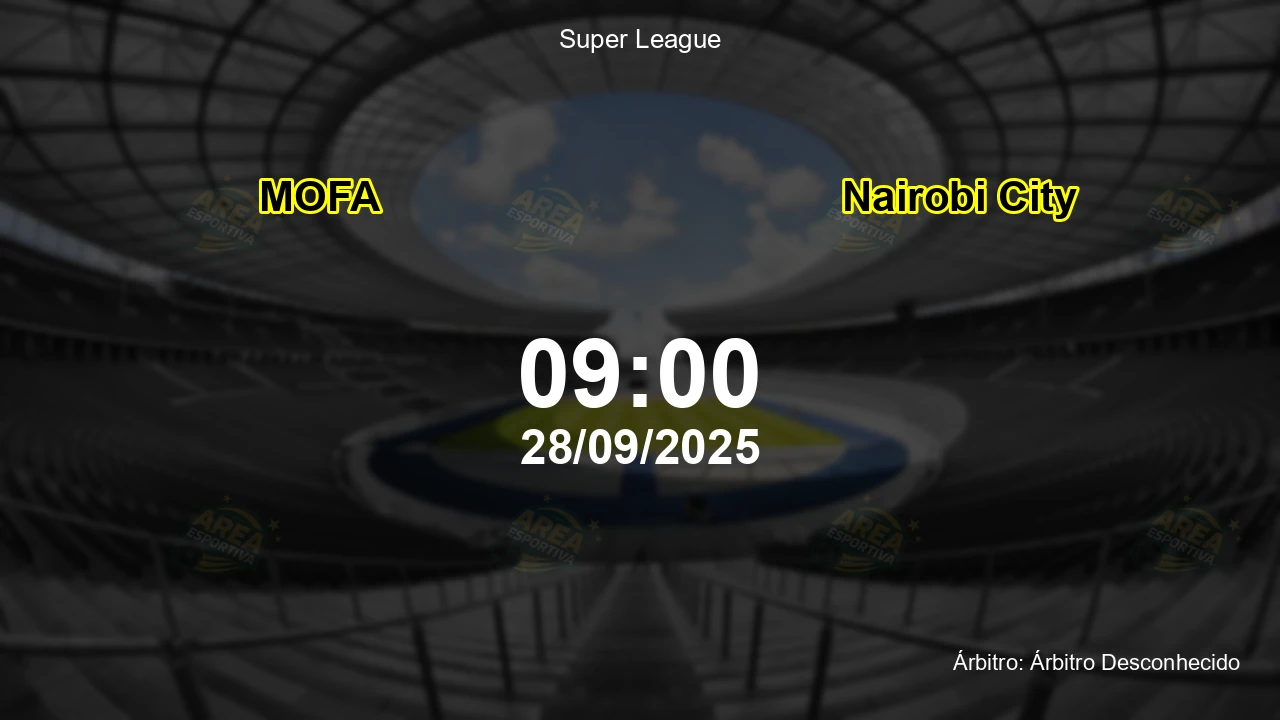 Palpite e análise do jogo MOFA vs Nairobi City pela Super League
