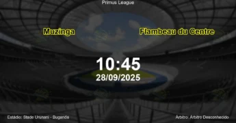 Palpite e análise do jogo Muzinga vs Flambeau du Centre pela Primus League