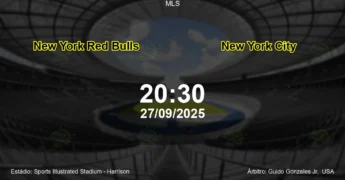 Palpite e análise do jogo New York Red Bulls vs New York City pela MLS