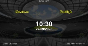 Palpite e análise do jogo Newtown vs Denbigh pela Cymru North