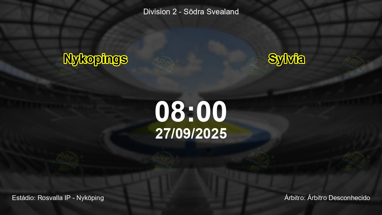 Palpite e análise do jogo Nykopings vs Sylvia pela Division 2 - Södra Svealand