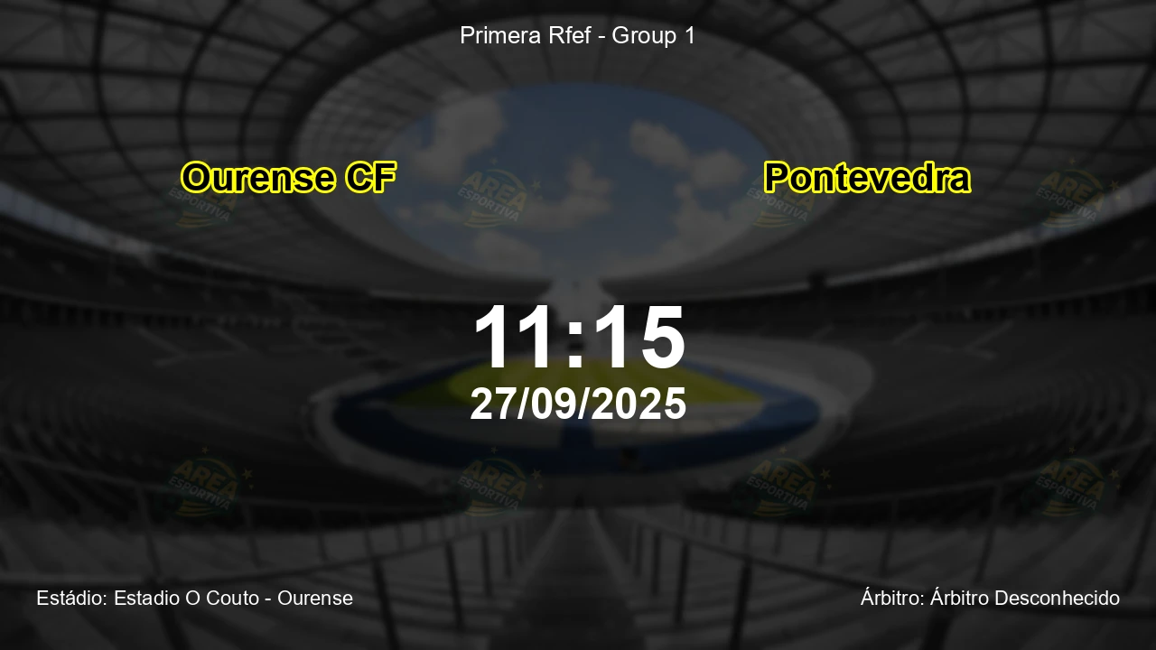 Palpite e análise do jogo Ourense CF vs Pontevedra pela Primera Rfef - Group 1