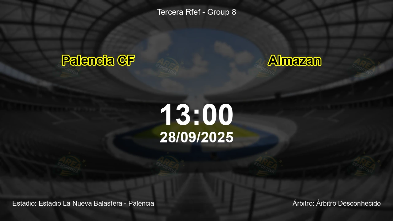Palpite e análise do jogo Palencia CF vs Almazan pela Tercera Rfef - Group 8