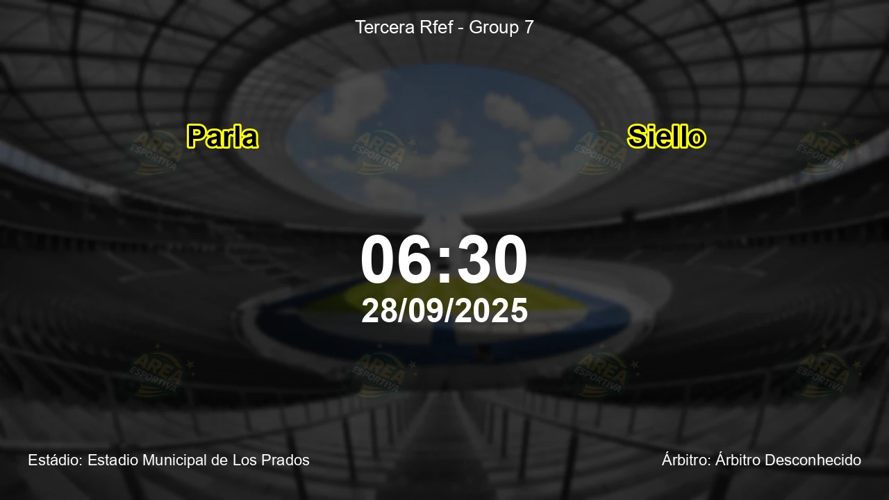 Palpite e análise do jogo Parla vs Siello pela Tercera Rfef - Group 7