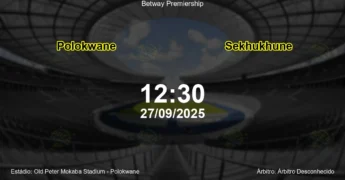 Palpite e análise do jogo Polokwane vs Sekhukhune pela Betway Premiership