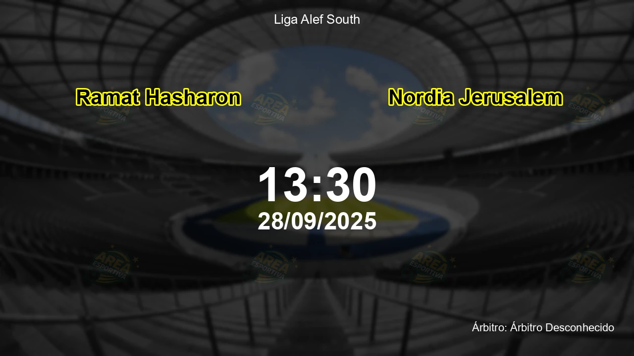 Palpite e análise do jogo Ramat Hasharon vs Nordia Jerusalem pela Liga Alef South