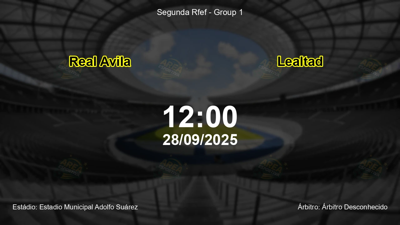 Palpite e análise do jogo Real Avila vs Lealtad pela Segunda Rfef - Group 1