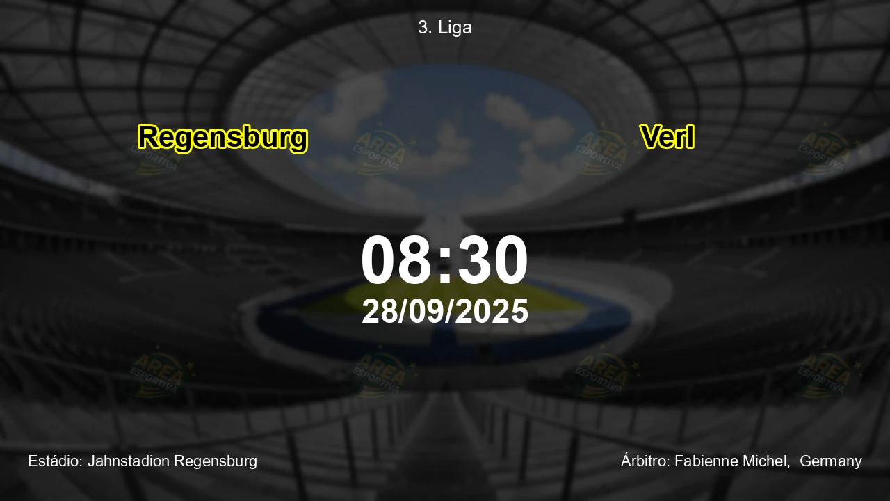 Palpite e análise do jogo Regensburg vs Verl pela 3. Liga