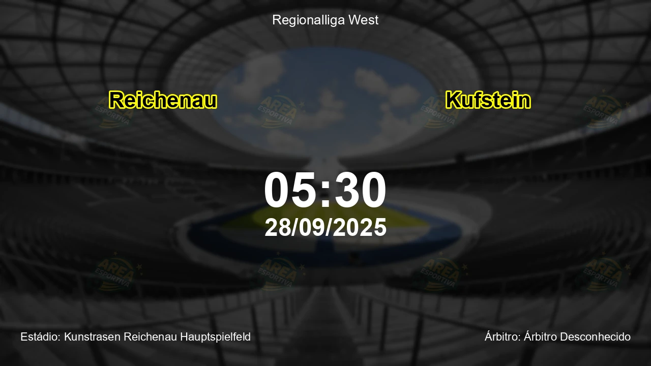 Palpite e análise do jogo Reichenau vs Kufstein pela Regionalliga West