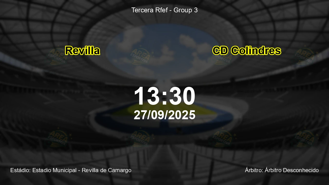 Palpite e análise do jogo Revilla vs CD Colindres pela Tercera Rfef - Group 3