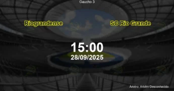 Palpite e análise do jogo Riograndense vs SC Rio Grande pela Gaucho 3