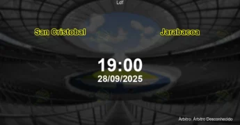 Palpite e análise do jogo San Cristobal vs Jarabacoa pela Ldf