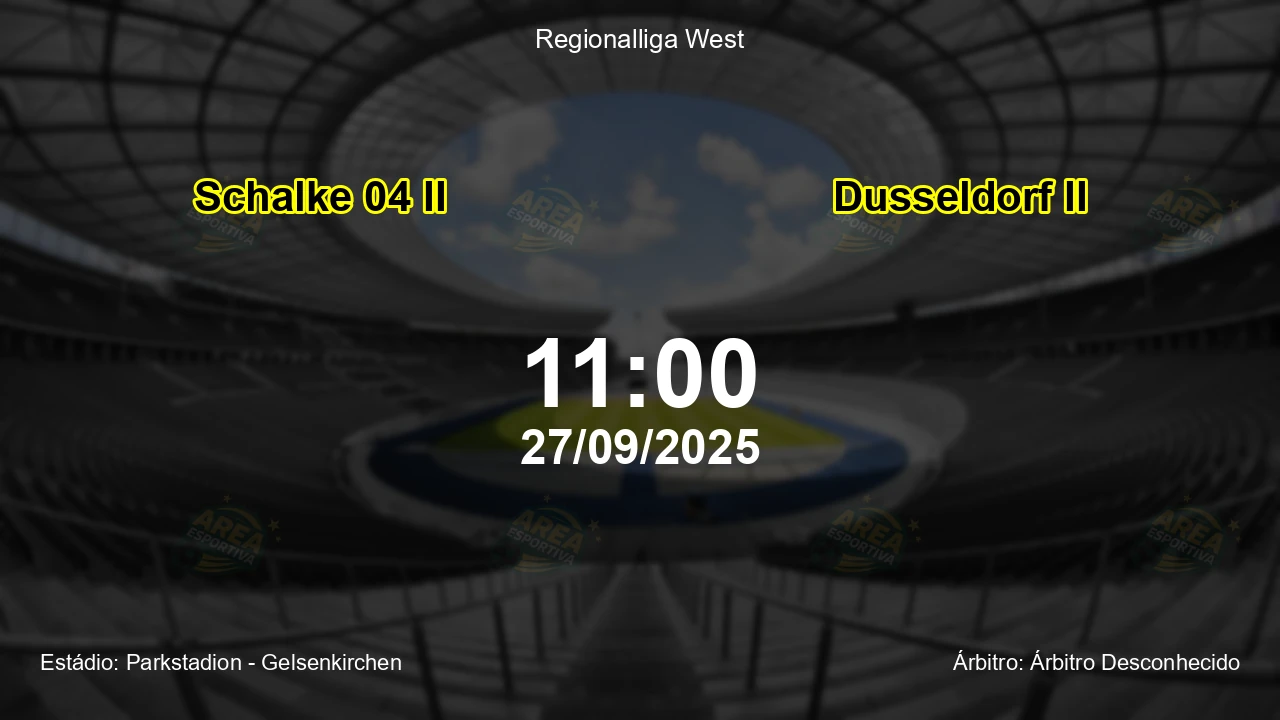 Palpite e análise do jogo Schalke 04 II vs Dusseldorf II pela Regionalliga West