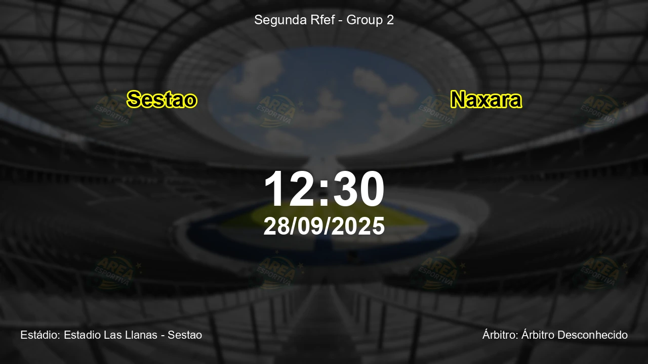 Palpite e análise do jogo Sestao vs Naxara pela Segunda Rfef - Group 2