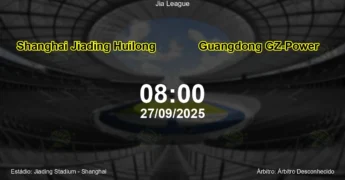 Palpite e análise do jogo Shanghai Jiading Huilong vs Guangdong GZ-Power pela Jia League