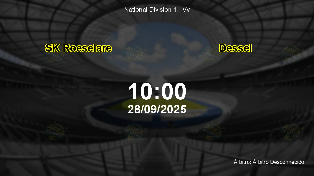 Palpite e análise do jogo SK Roeselare vs Dessel pela National Division 1 - Vv