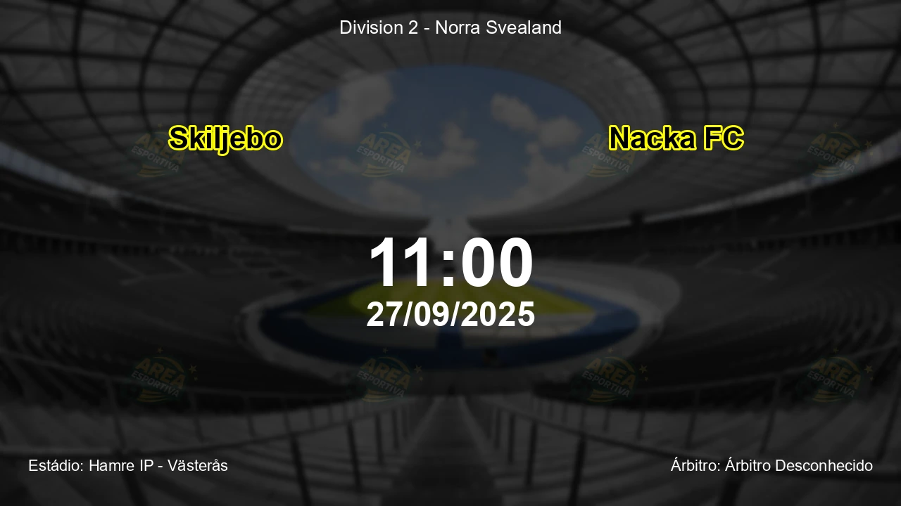 Palpite e análise do jogo Skiljebo vs Nacka FC pela Division 2 - Norra Svealand