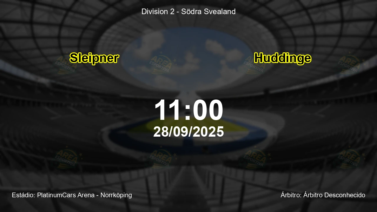 Palpite e análise do jogo Sleipner vs Huddinge pela Division 2 - Södra Svealand