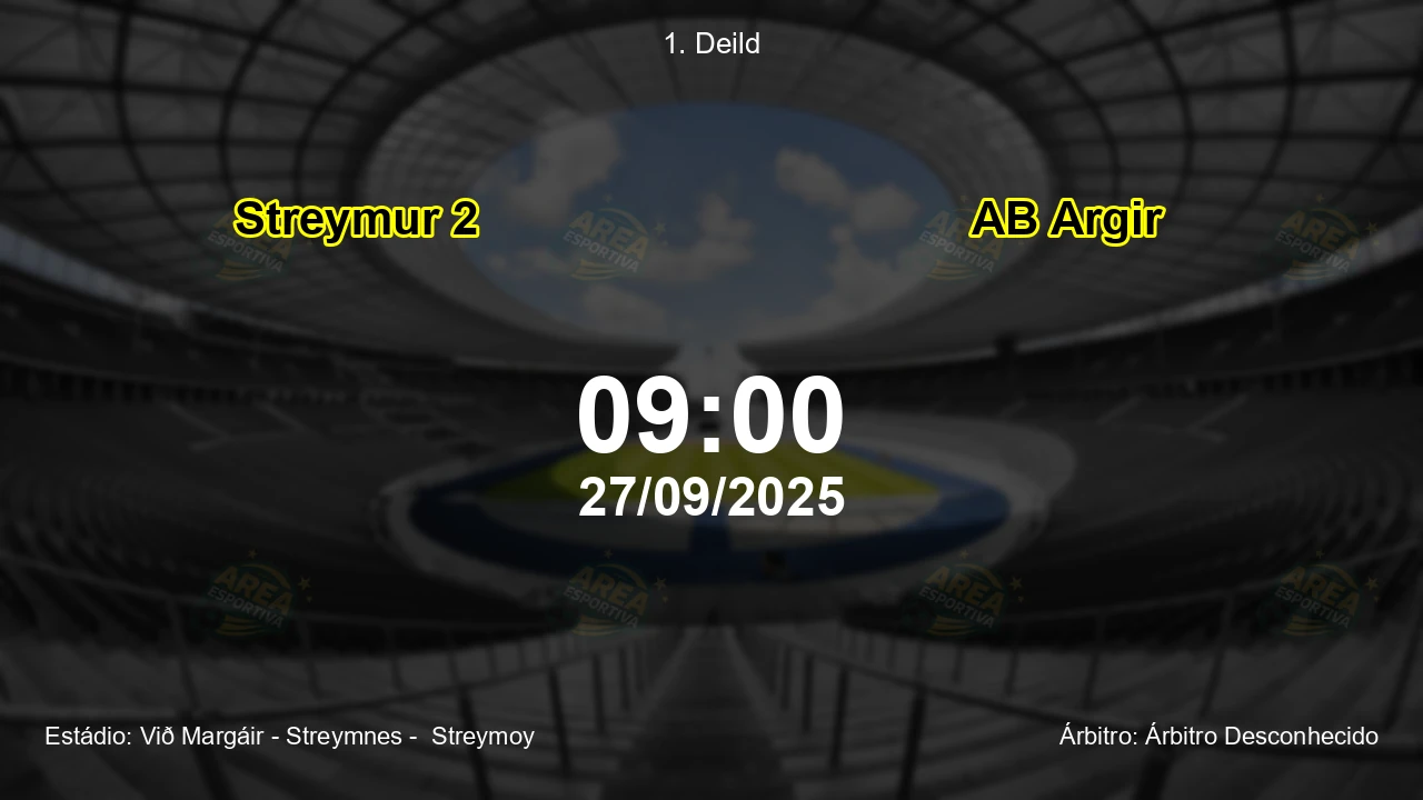 Palpite e análise do jogo Streymur 2 vs AB Argir pela 1. Deild