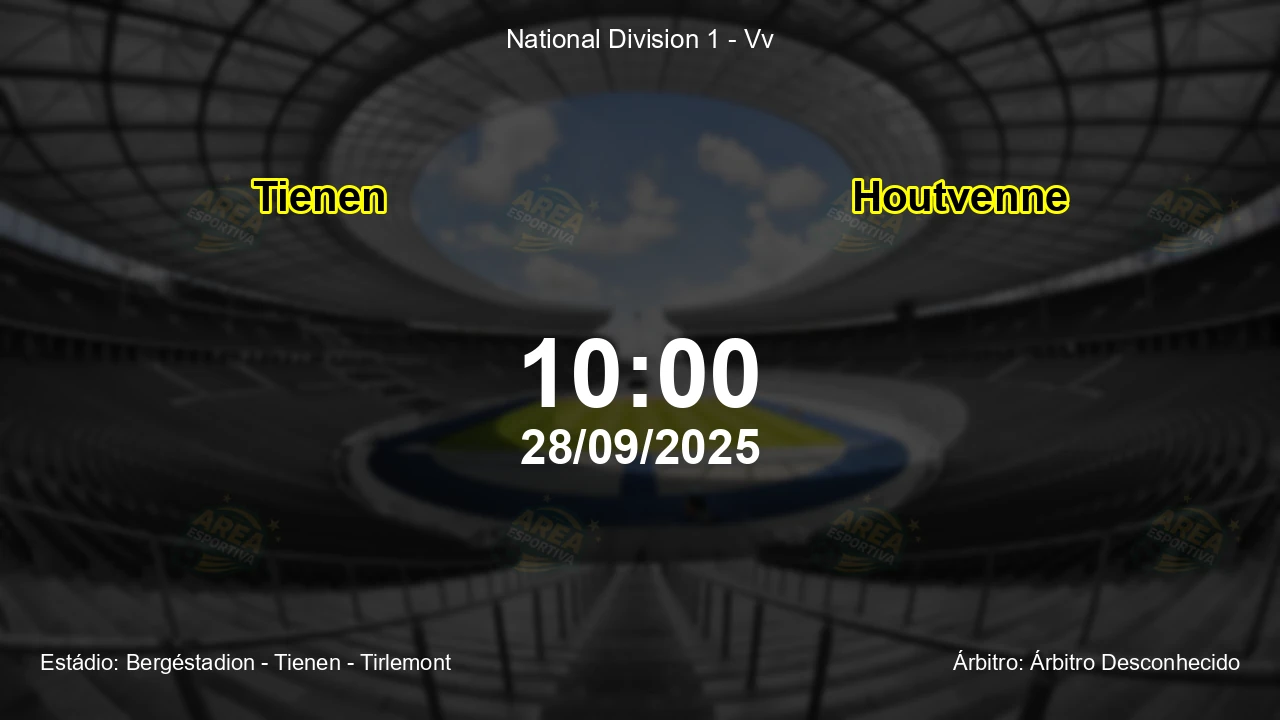 Palpite e análise do jogo Tienen vs Houtvenne pela National Division 1 - Vv