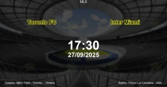Palpite e análise do jogo Toronto FC vs Inter Miami pela MLS