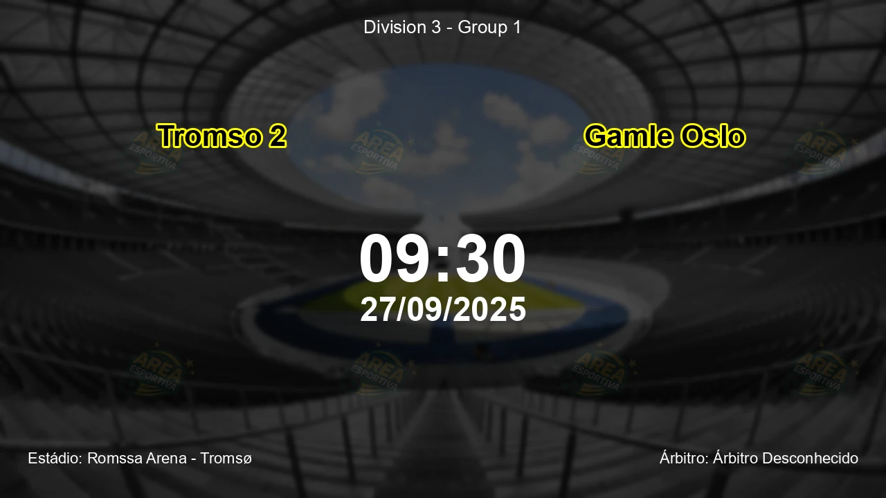 Palpite e análise do jogo Tromso 2 vs Gamle Oslo pela Division 3 - Group 1