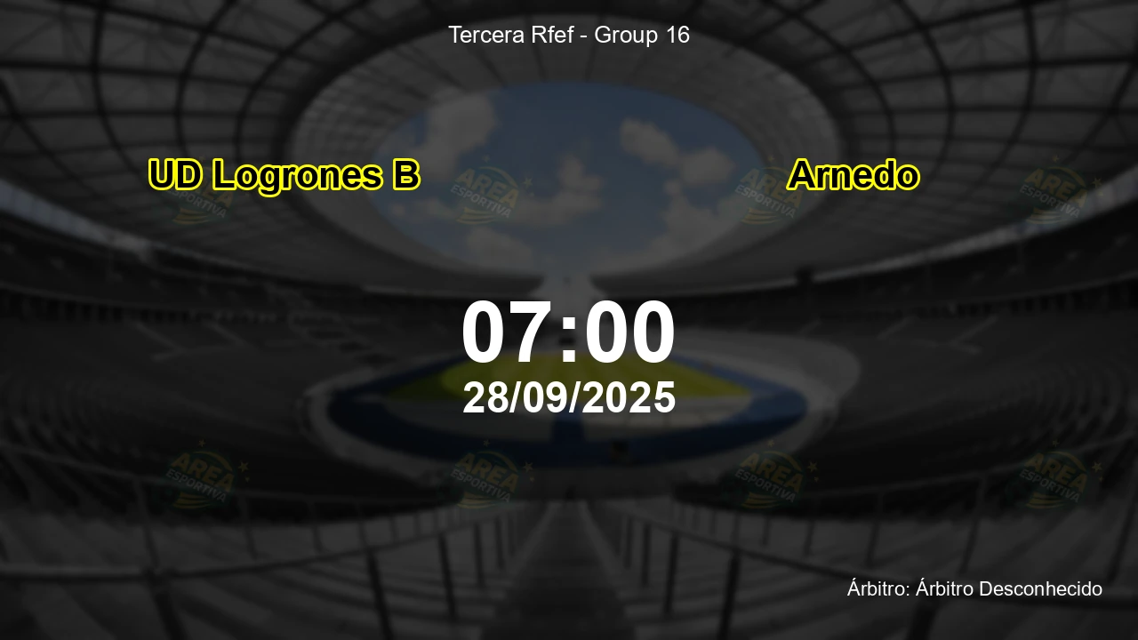Palpite e análise do jogo UD Logrones B vs Arnedo pela Tercera Rfef - Group 16