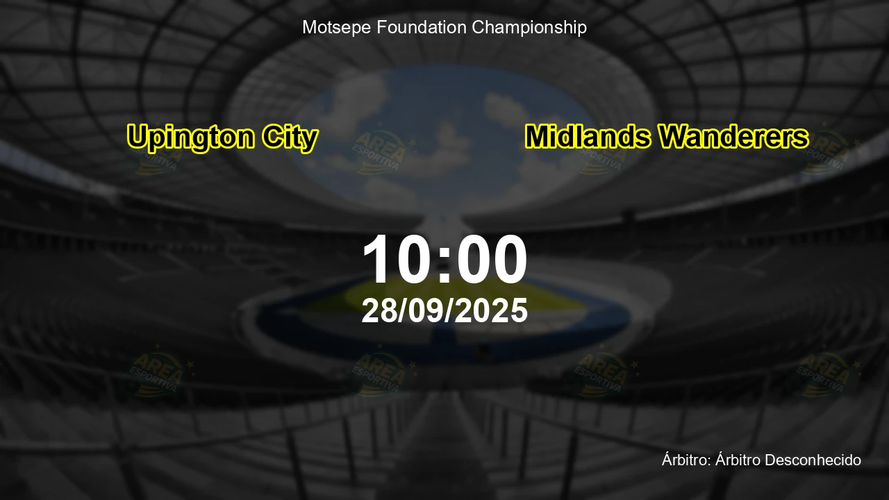 Palpite e análise do jogo Upington City vs Midlands Wanderers pela Motsepe Foundation Championship