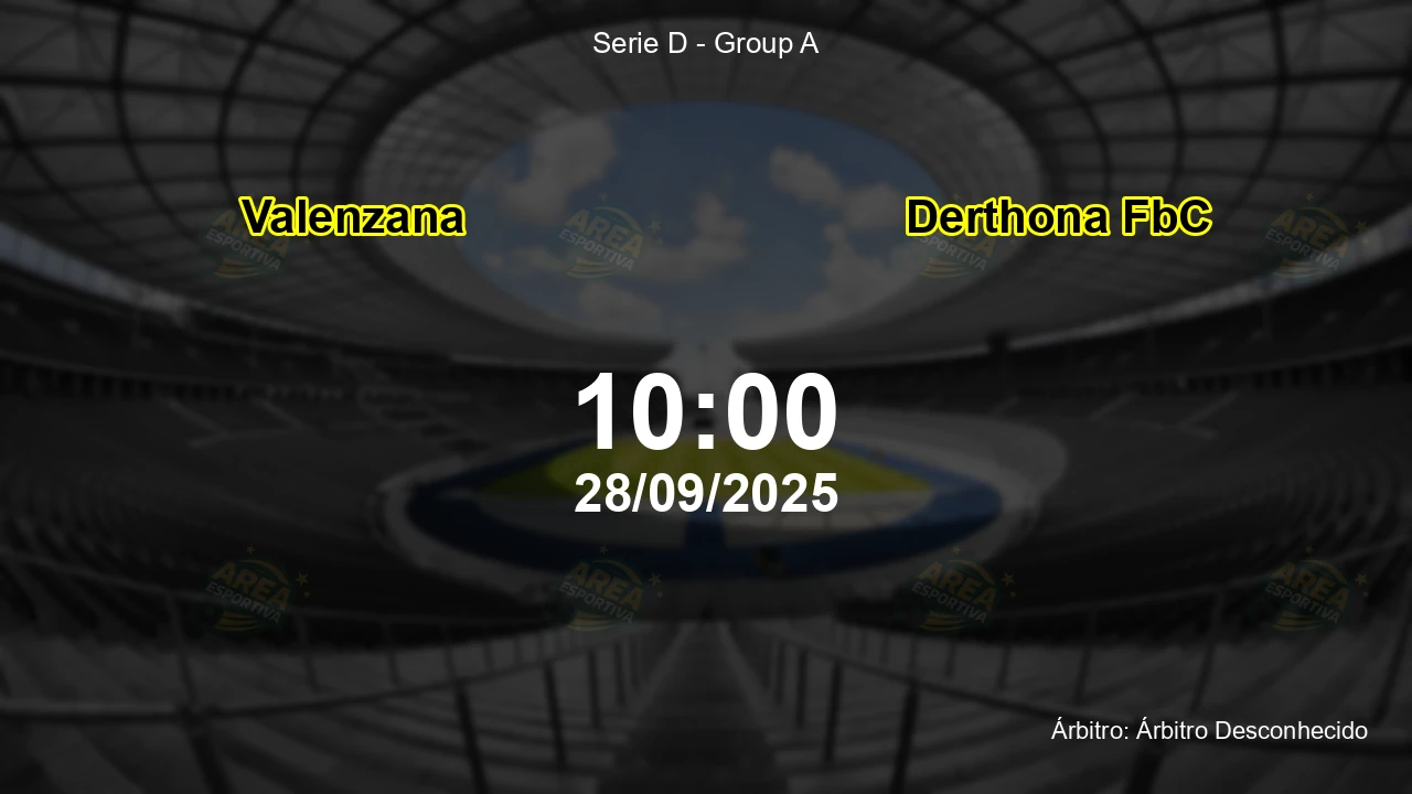 Palpite e análise do jogo Valenzana vs Derthona FbC pela Serie D - Group A