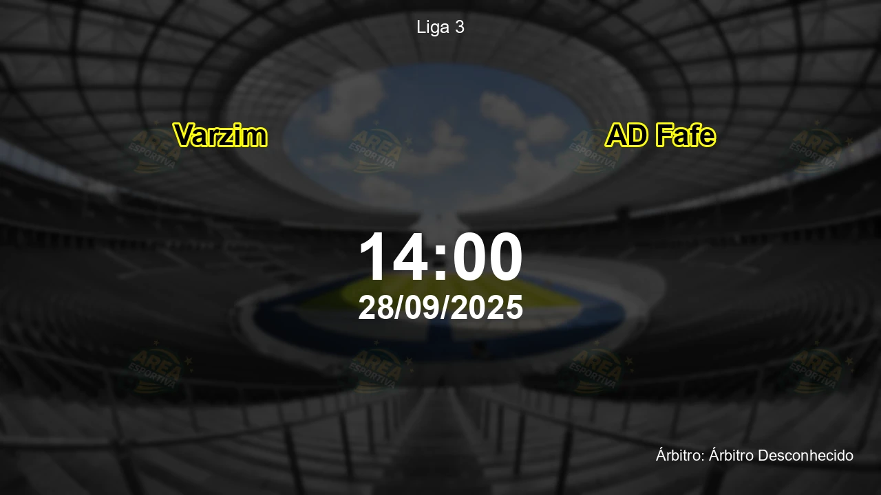 Palpite e análise do jogo Varzim vs AD Fafe pela Liga 3
