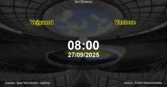 Palpite e análise do jogo Vejgaard vs Vanlose pela 3rd Division