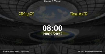 Palpite e análise do jogo Viking W vs Tromso W pela Division 1 Women