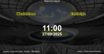 Palpite e análise do jogo Wealdstone vs Eastleigh pela National League