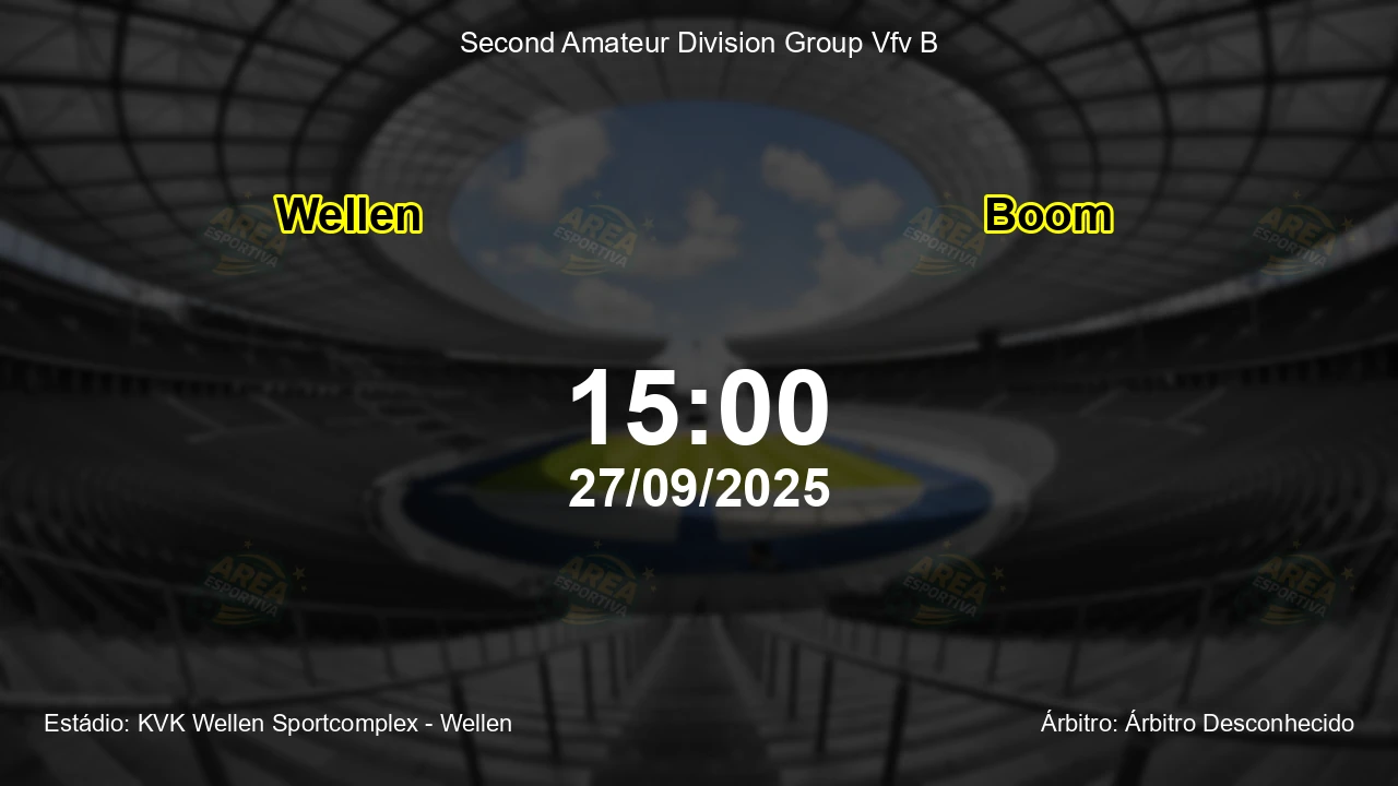 Palpite e análise do jogo Wellen vs Boom pela Second Amateur Division Group Vfv B