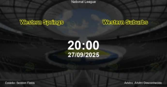 Palpite e análise do jogo Western Springs vs Western Suburbs pela National League