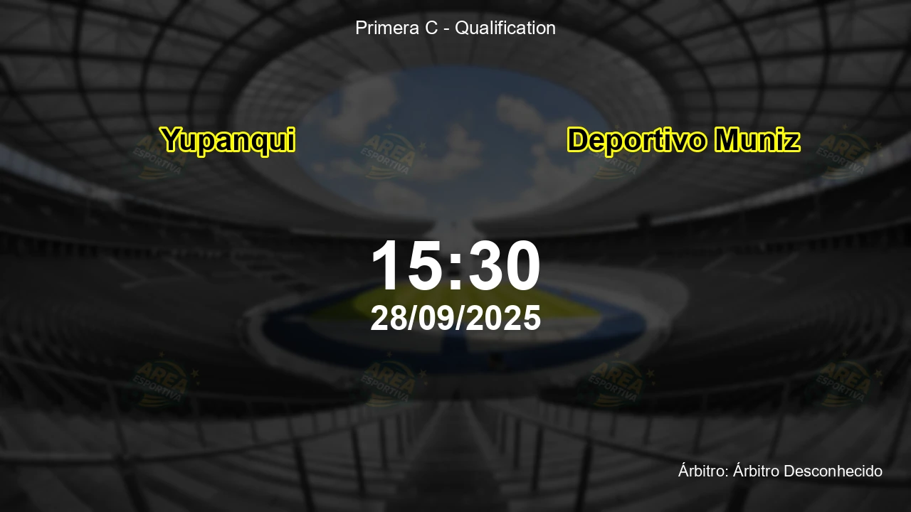 Palpite e análise do jogo Yupanqui vs Deportivo Muniz pela Primera C - Qualification