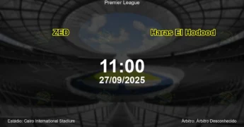 Palpite e análise do jogo ZED vs Haras El Hodood pela Premier League