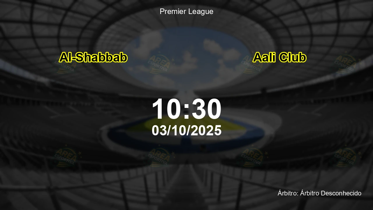 Palpite e análise do jogo Al-Shabbab vs Aali Club pela Premier League