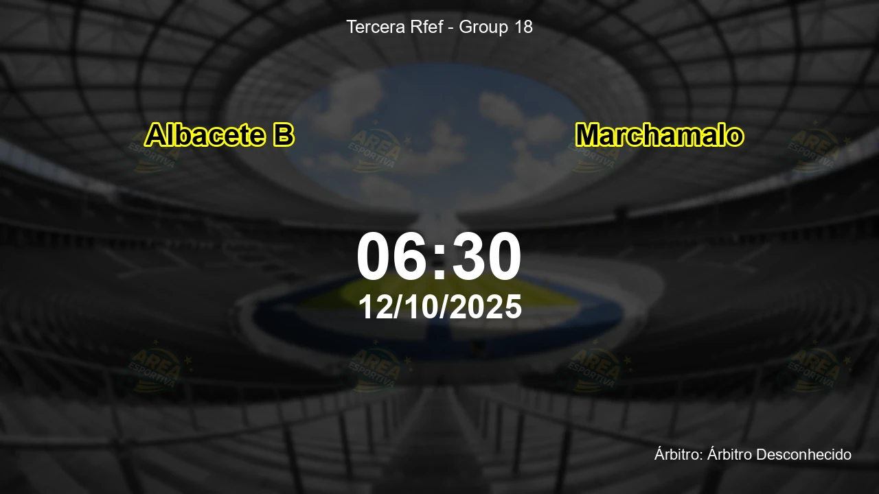 Palpite e análise do jogo Albacete B vs Marchamalo pela Tercera Rfef - Group 18