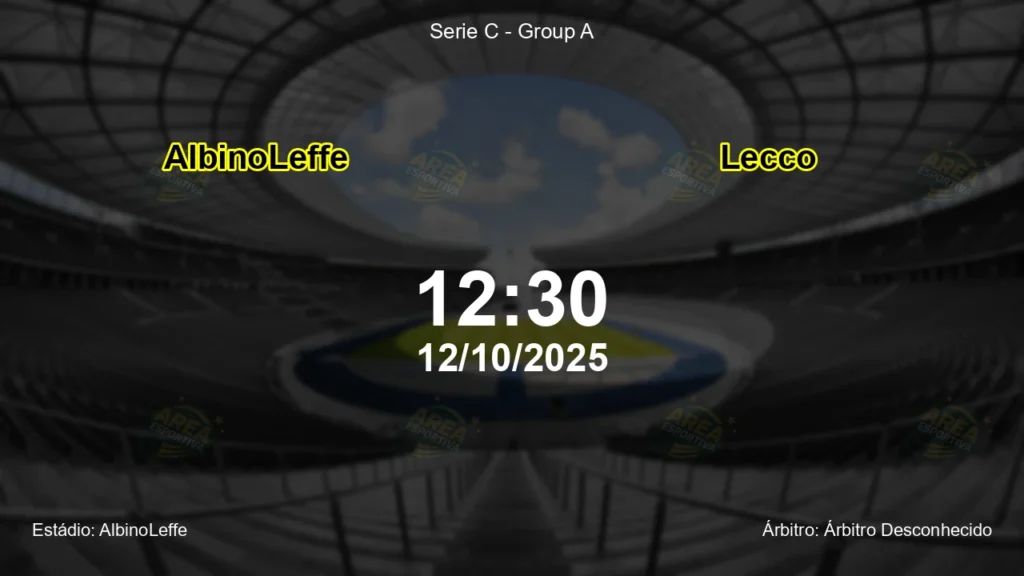 Palpite e an&aacute;lise do jogo AlbinoLeffe vs Lecco pela Serie C - Group A