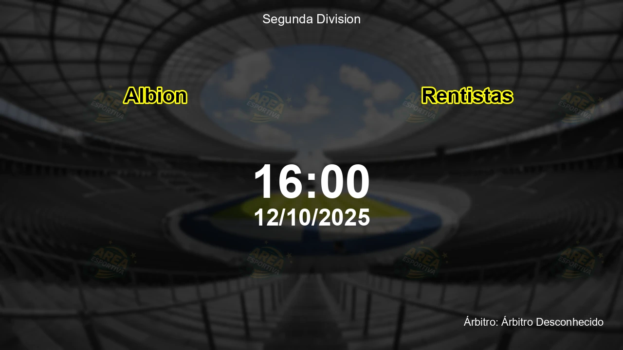 Palpite e análise do jogo Albion vs Rentistas pela Segunda Division