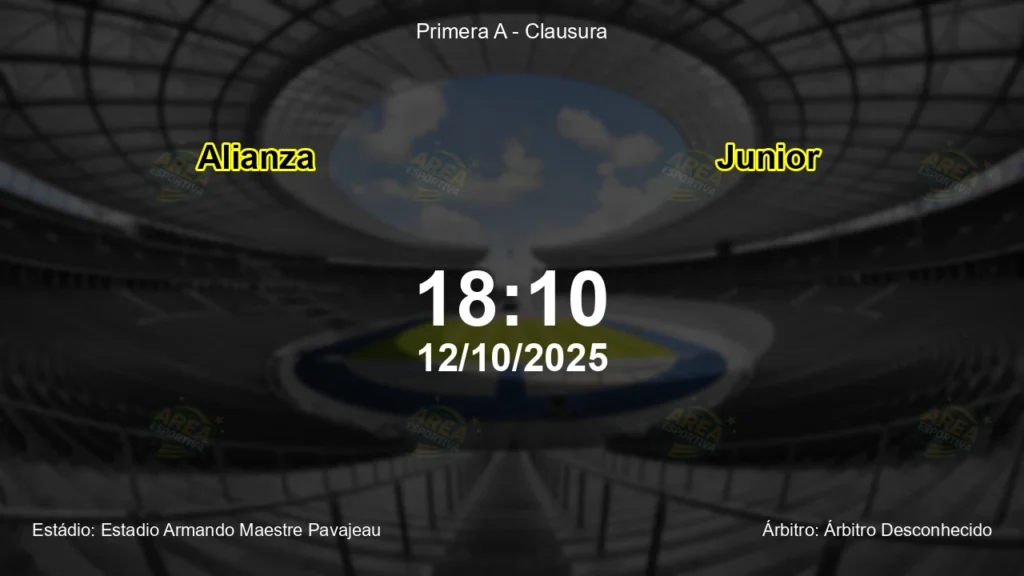 Palpite e an&aacute;lise do jogo Alianza vs Junior pela Primera A - Clausura