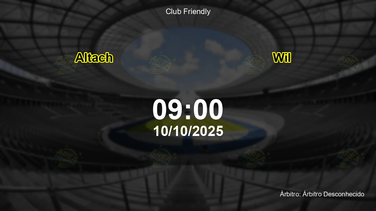 Palpite e análise do jogo Altach vs Wil pela Club Friendly