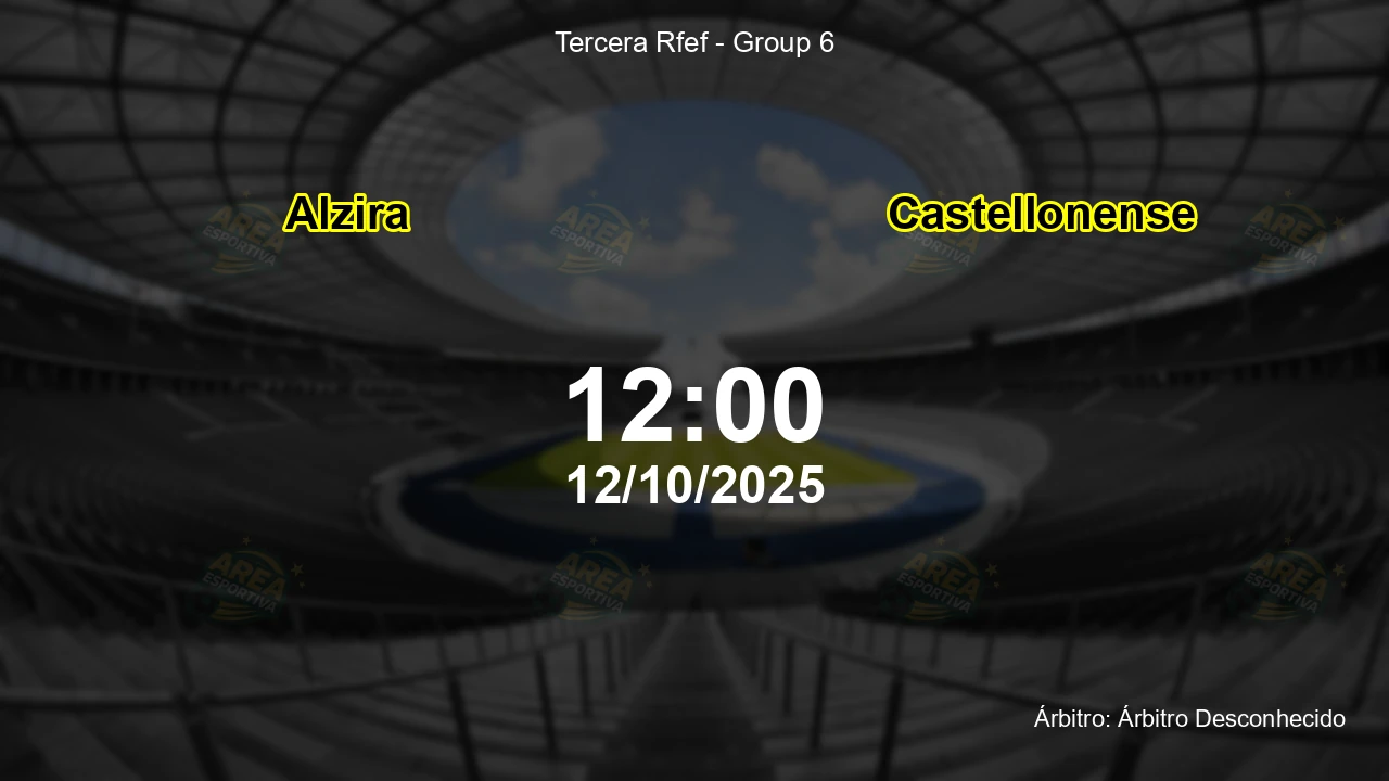 Palpite e análise do jogo Alzira vs Castellonense pela Tercera Rfef - Group 6