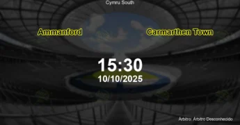 Palpite e análise do jogo Ammanford vs Carmarthen Town pela Cymru South