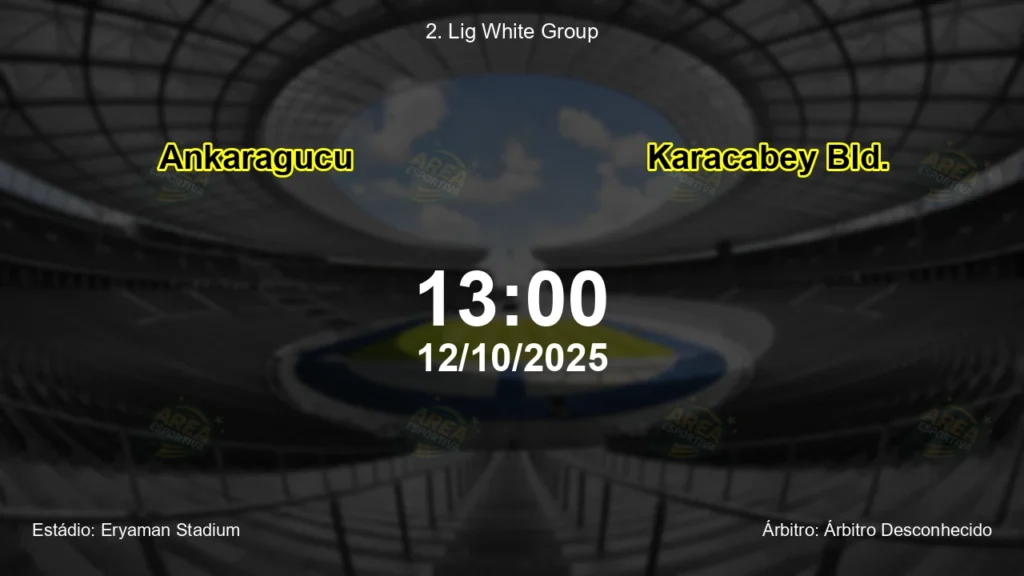 Palpite e an&aacute;lise do jogo Ankaragucu vs Karacabey Bld. pela 2. Lig White Group
